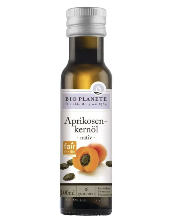 Олія Bio Planete з абрикосових кісточок неочищена органічна 100мл